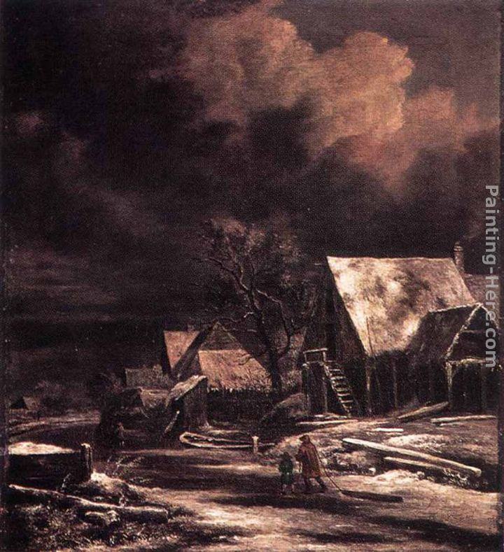 Jacob Van Ruisdael Canvas Paintings page 3